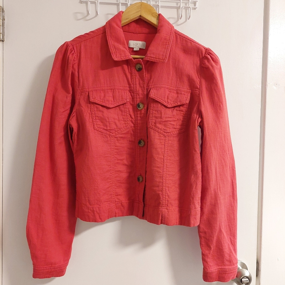 Loft Women's Pink Jacket